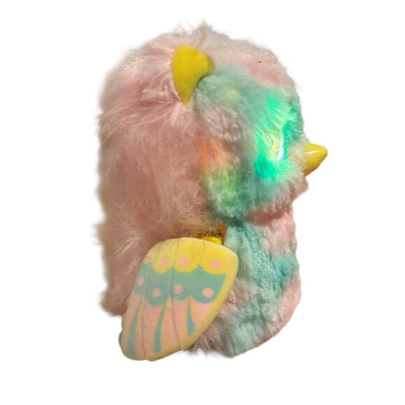 Hatchimals Pink Purple‎ Yellow Interactive Walking OWL Light Up Eyes WORKS! - Picture 3 of 5
